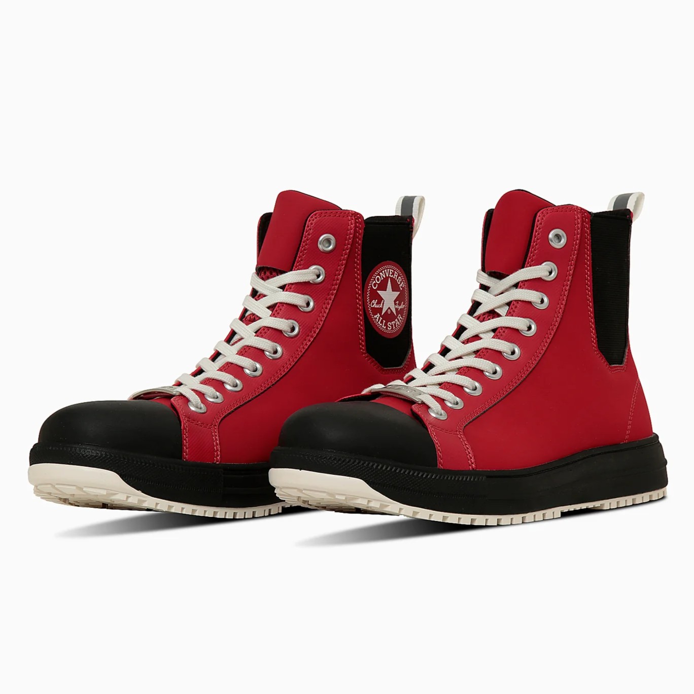 CONVERCE　コンバース　安全靴　ALL STAR PS SIDEGORE DB HI　レッド【限定カラー】